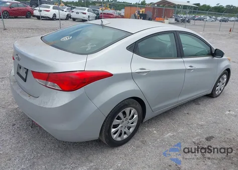 2013 Hyundai Elantra Gls z USA, uszkodzony, nr VIN 5NPDH4AEXDH187512
